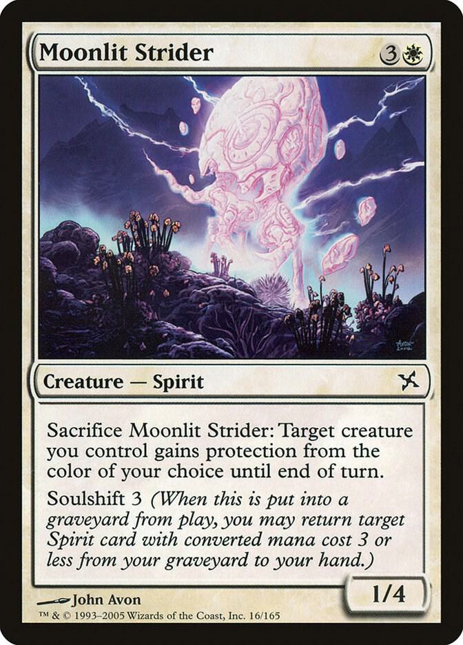 Moonlit Strider 16 card from Betrayers of Kamigawa