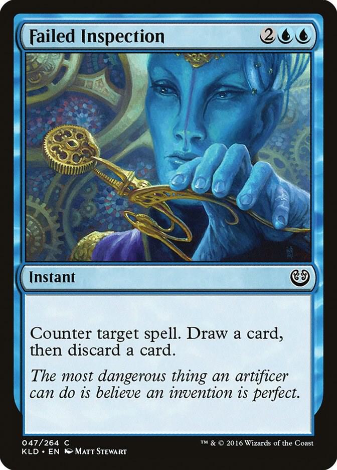 Failed Inspection 47 card from Kaladesh