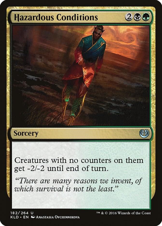 Hazardous Conditions 182 card from Kaladesh