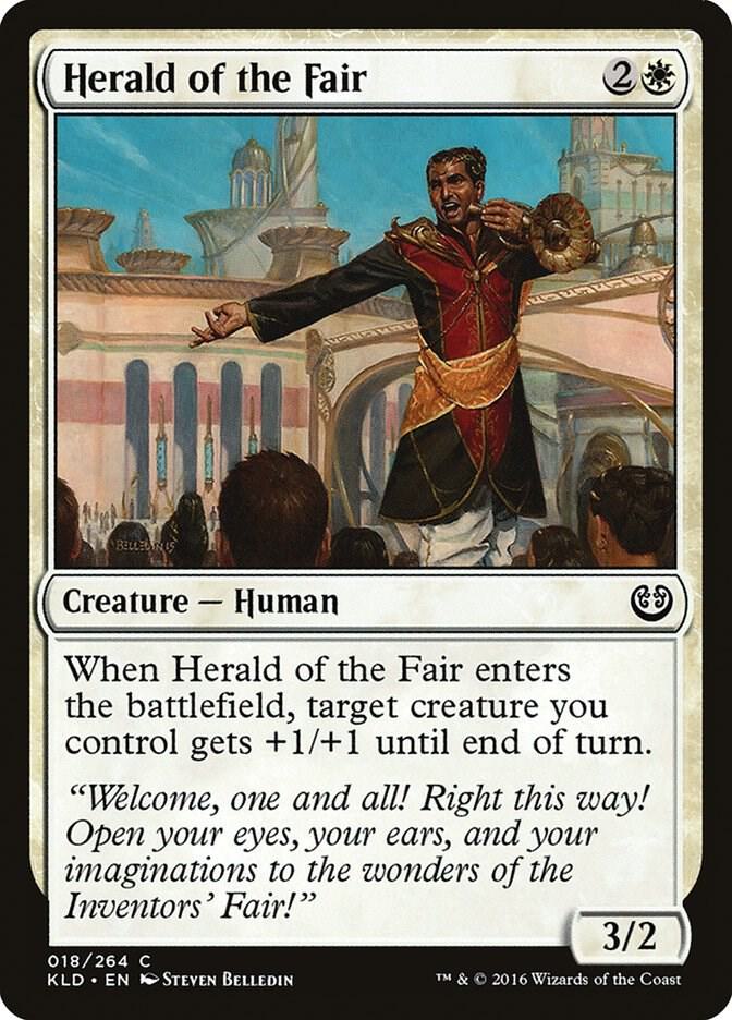 Herald of the Fair 18 card from Kaladesh