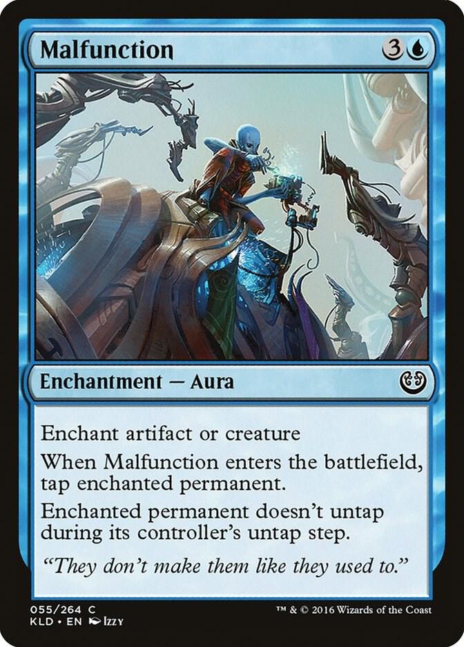 Malfunction 55 card from Kaladesh