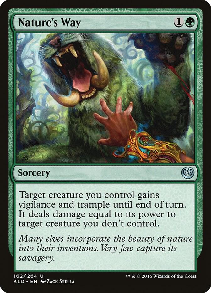 Nature's Way 162 card from Kaladesh