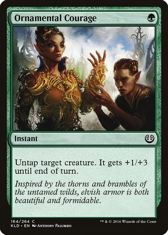 Ornamental Courage 164 card from Kaladesh