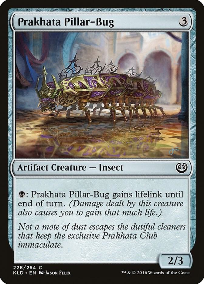 Prakhata Pillar-Bug 228 card from Kaladesh