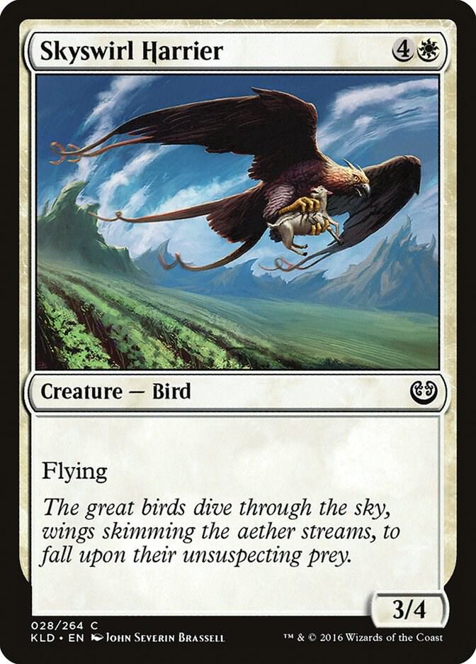 Skyswirl Harrier 28 card from Kaladesh