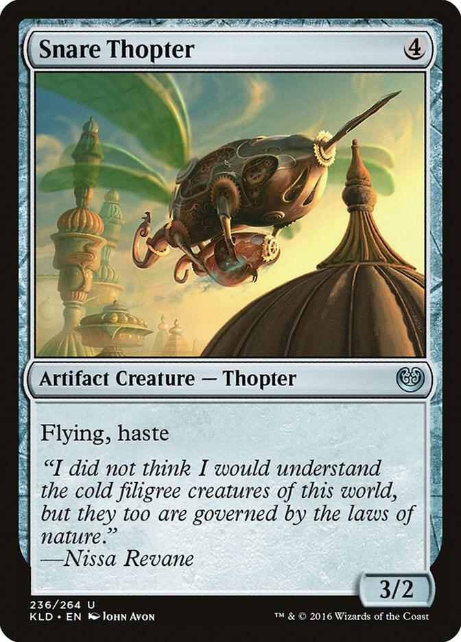 Snare Thopter 236 card from Kaladesh