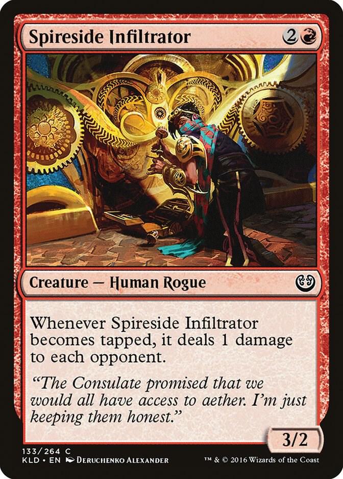 Spireside Infiltrator 133 card from Kaladesh
