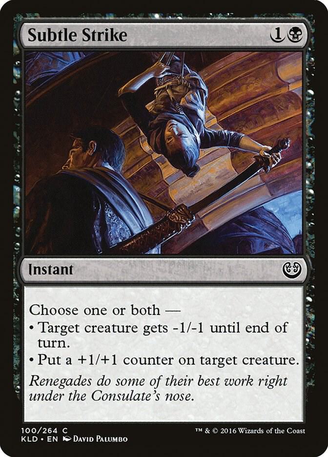 Subtle Strike 100 card from Kaladesh