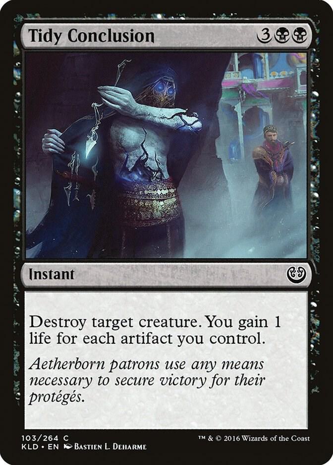 Tidy Conclusion 103 card from Kaladesh