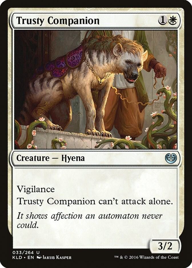 Trusty Companion 33 card from Kaladesh