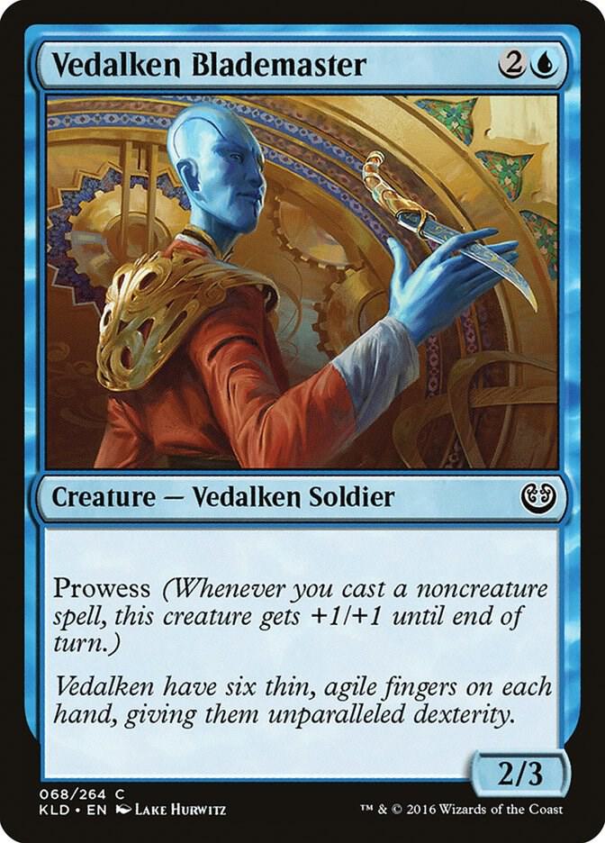 Vedalken Blademaster 68 card from Kaladesh