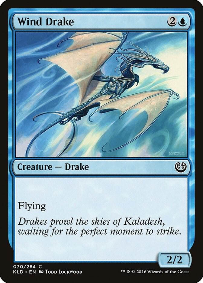Wind Drake 70 card from Kaladesh