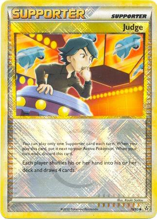 Judge - 78/95 (League Promo) 078/095 card from League & Championship Cards