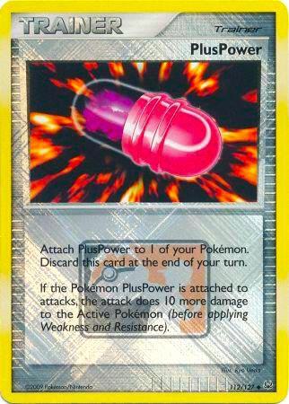 PlusPower (League Promo) 112/127 card from League & Championship Cards