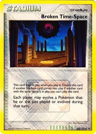 Broken Time-Space (League Promo) 104/127 card from League & Championship Cards