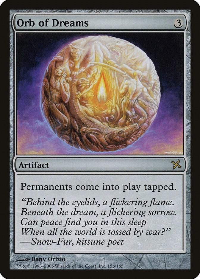 Orb of Dreams 156 card from Betrayers of Kamigawa