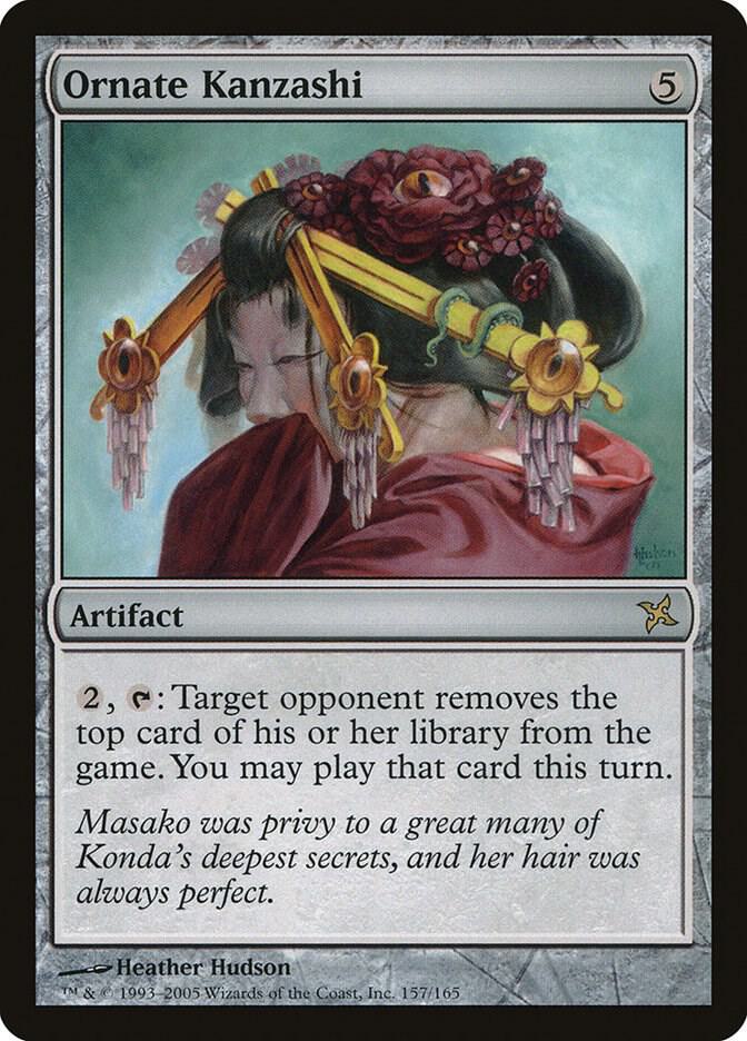 Ornate Kanzashi 157 card from Betrayers of Kamigawa