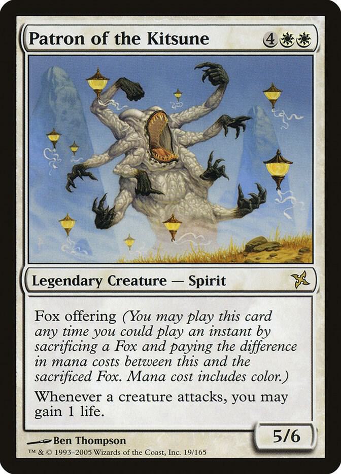 Patron of the Kitsune 19 card from Betrayers of Kamigawa