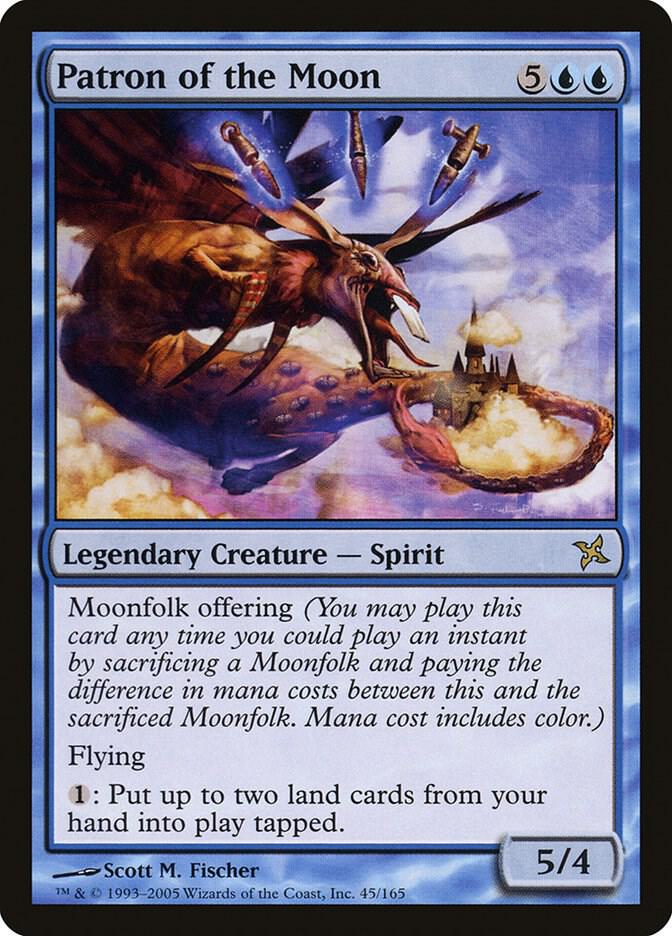 Patron of the Moon 45 card from Betrayers of Kamigawa