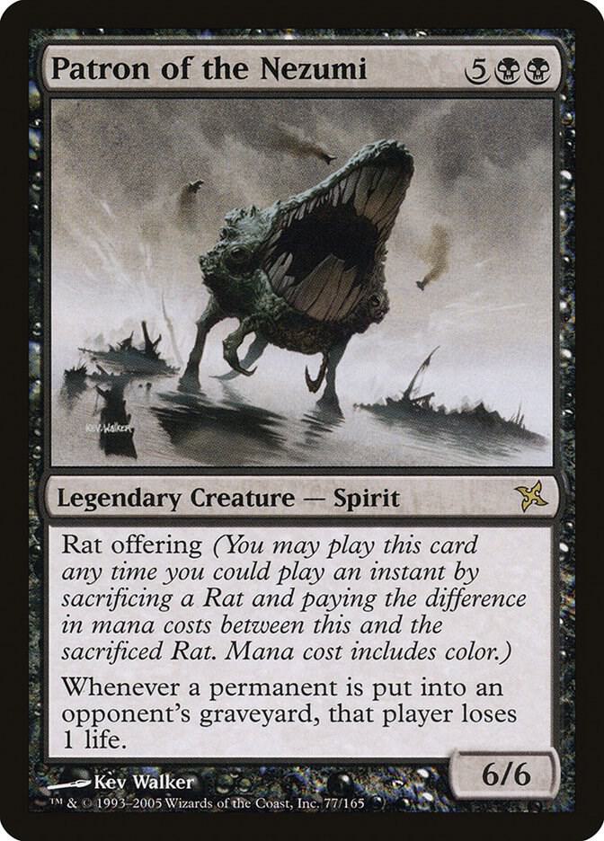 Patron of the Nezumi 77 card from Betrayers of Kamigawa