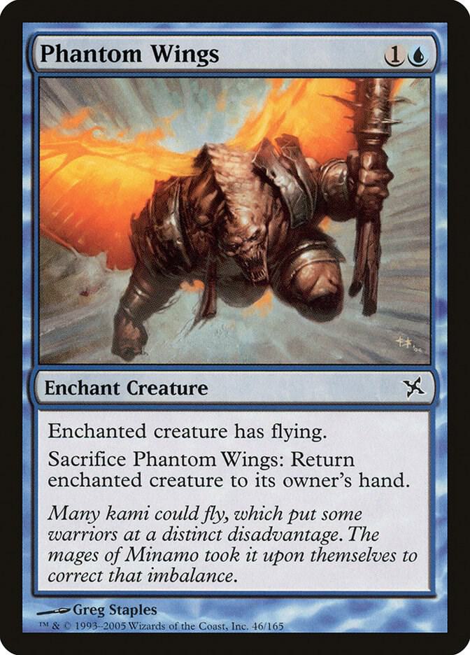 Phantom Wings 46 card from Betrayers of Kamigawa
