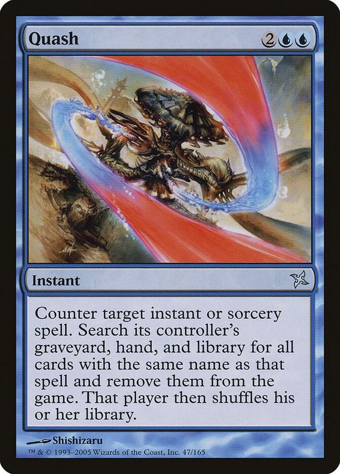 Quash 47 card from Betrayers of Kamigawa
