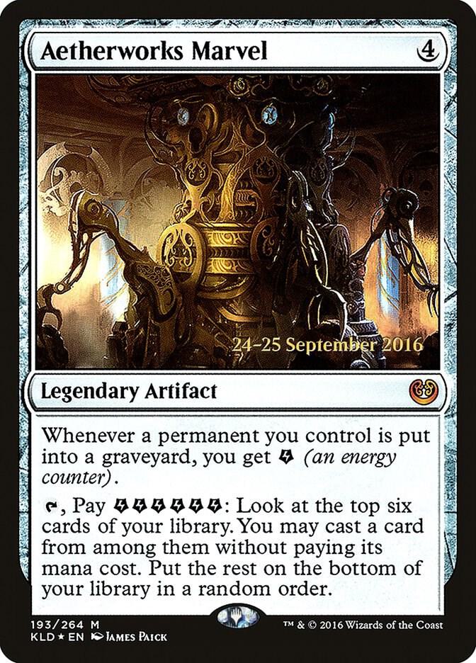 Aetherworks Marvel 193 card from Prerelease Cards