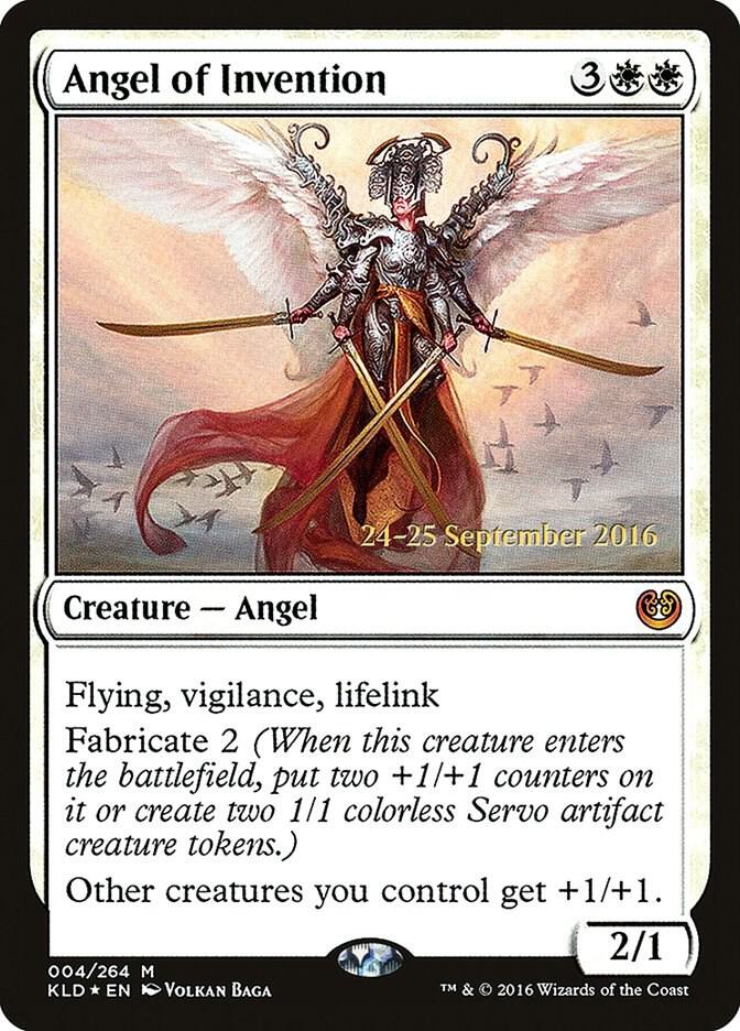 Angel of Invention 4 card from Prerelease Cards