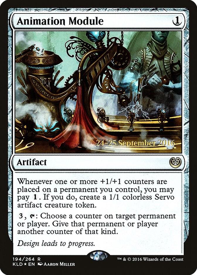 Animation Module 194 card from Prerelease Cards
