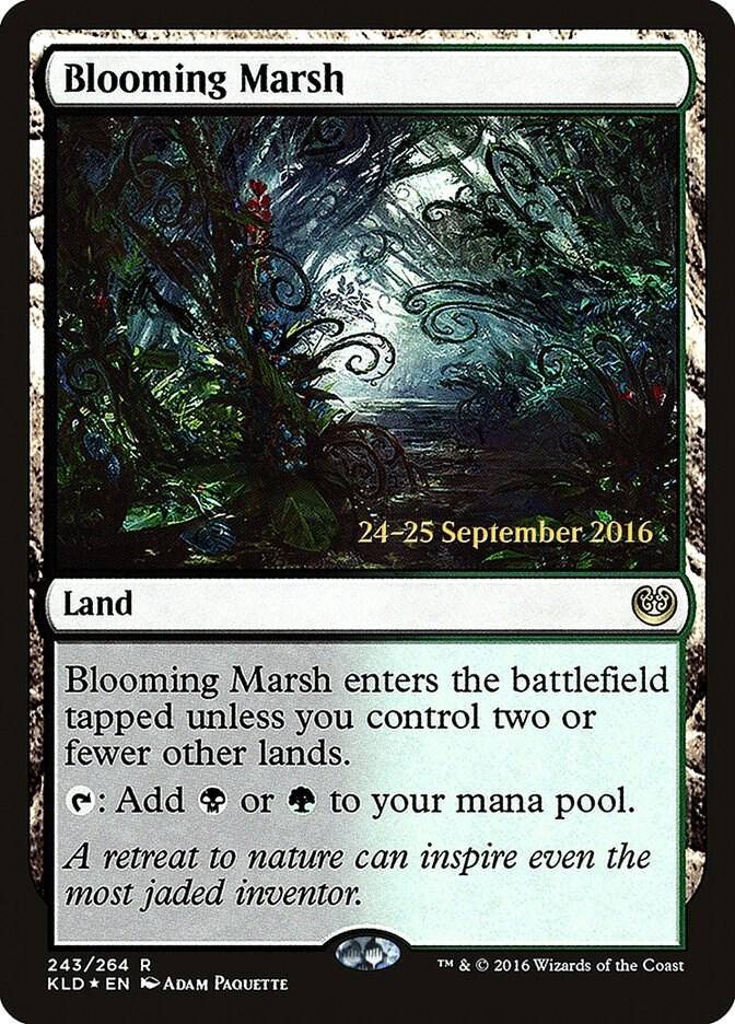 Blooming Marsh (KLD) 243 card from Prerelease Cards