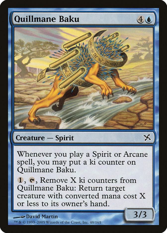 Quillmane Baku 48 card from Betrayers of Kamigawa
