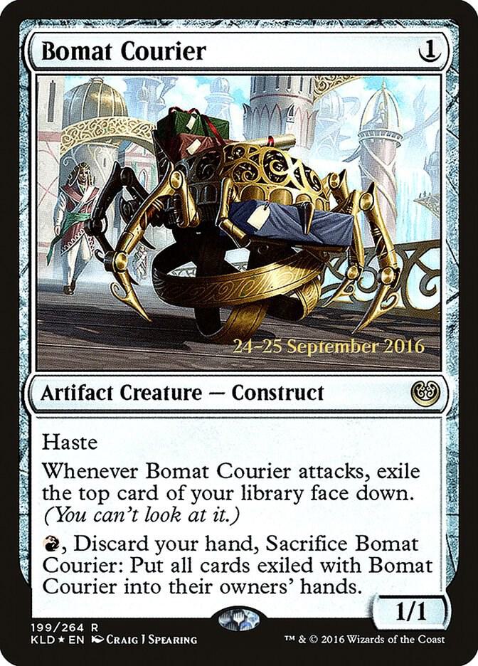 Bomat Courier 199 card from Prerelease Cards