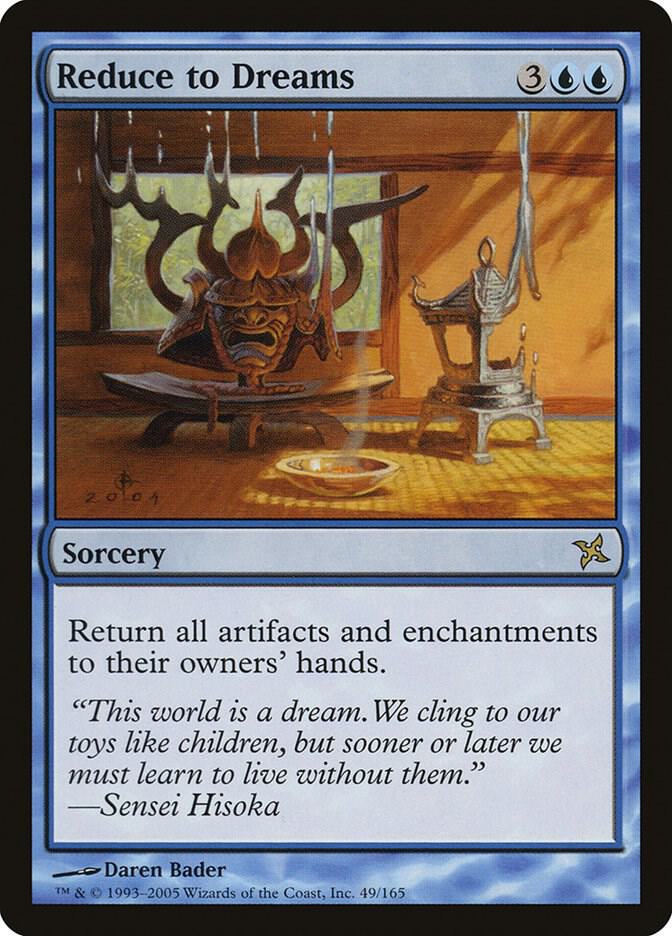 Reduce to Dreams 49 card from Betrayers of Kamigawa