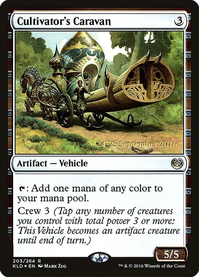 Cultivator's Caravan 203 card from Prerelease Cards