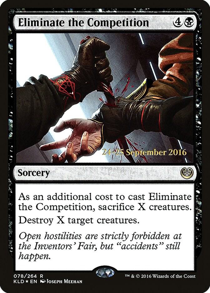 Eliminate the Competition 78 card from Prerelease Cards