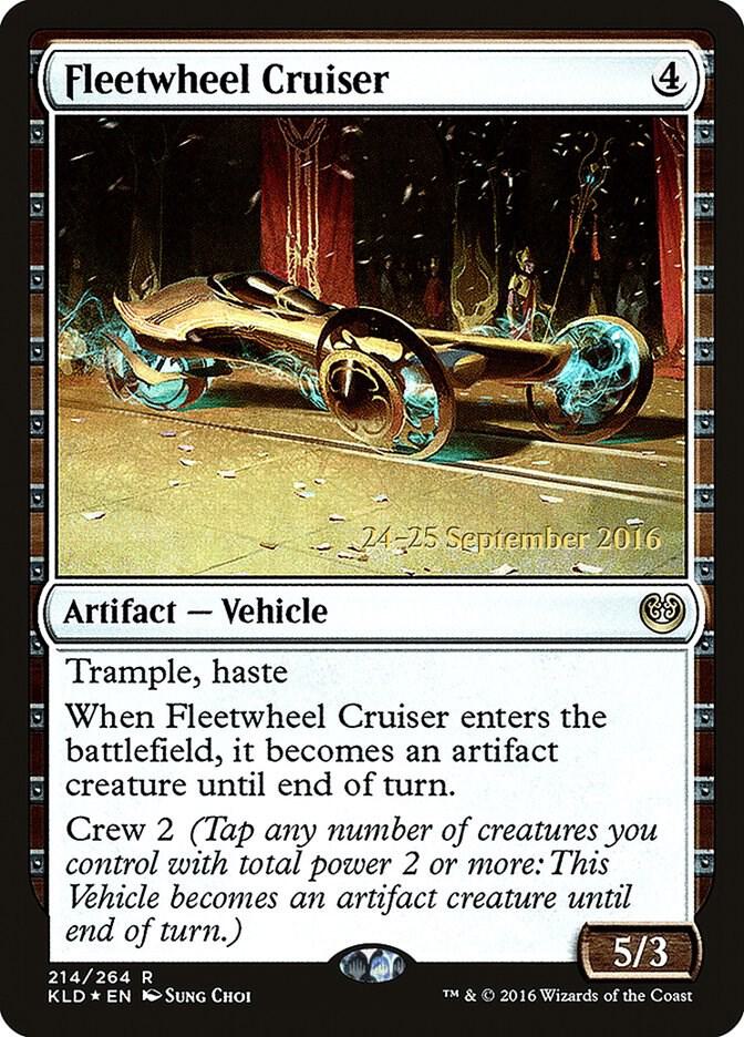 Fleetwheel Cruiser 214 card from Prerelease Cards
