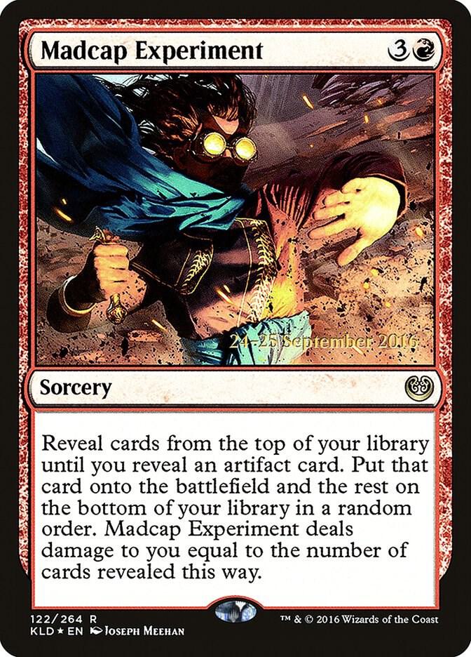 Madcap Experiment 122 card from Prerelease Cards