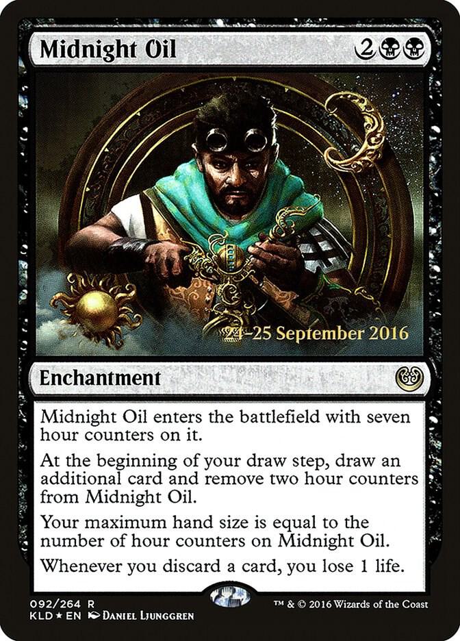 Midnight Oil 92 card from Prerelease Cards