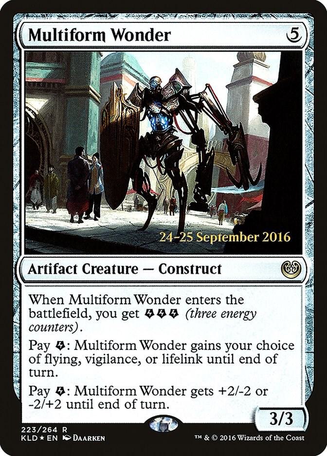Multiform Wonder 223 card from Prerelease Cards