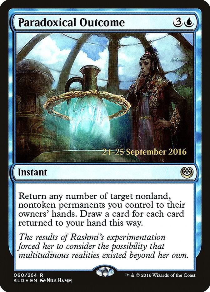 Paradoxical Outcome 60 card from Prerelease Cards