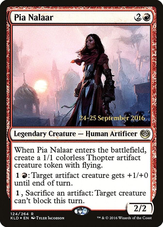 Pia Nalaar 124 card from Prerelease Cards