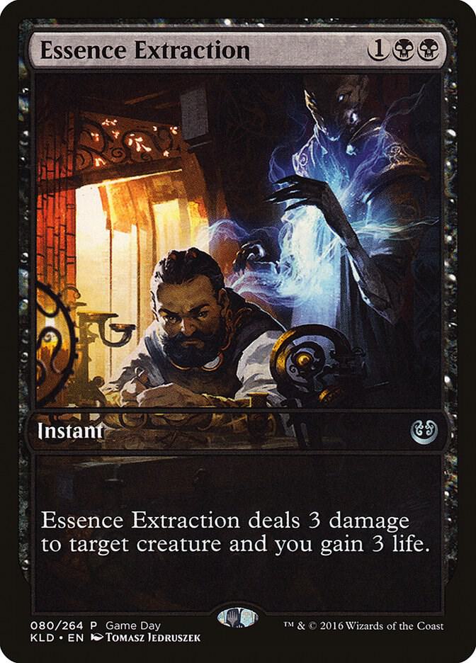 Essence Extraction 80 card from Game Day & Store Championship Promos