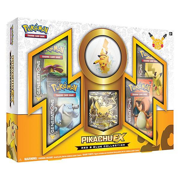 Red & Blue Collection [Pikachu EX] card from Generations
