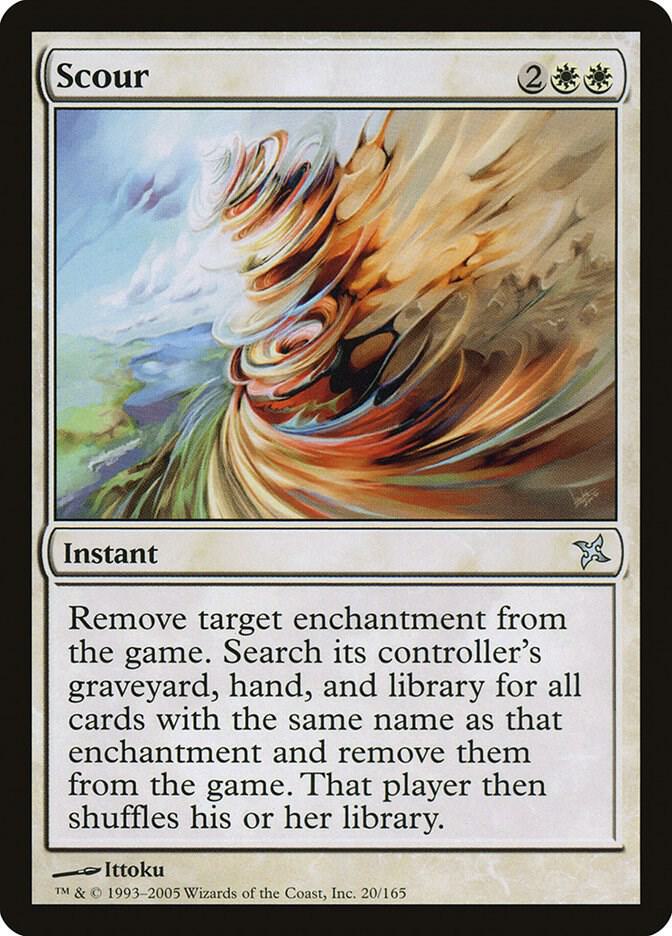 Scour 20 card from Betrayers of Kamigawa