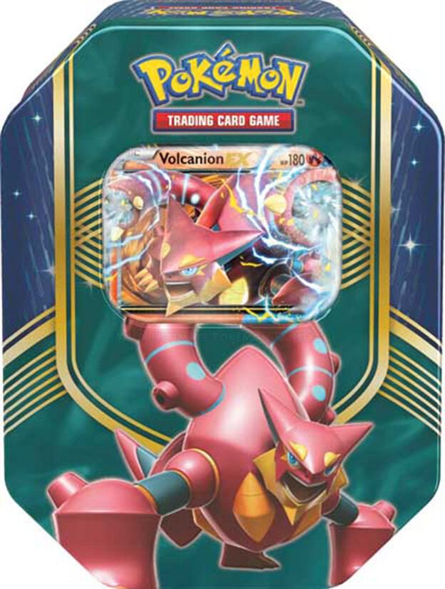 Battle Heart Tin [Volcanion EX] card from XY - Steam Siege