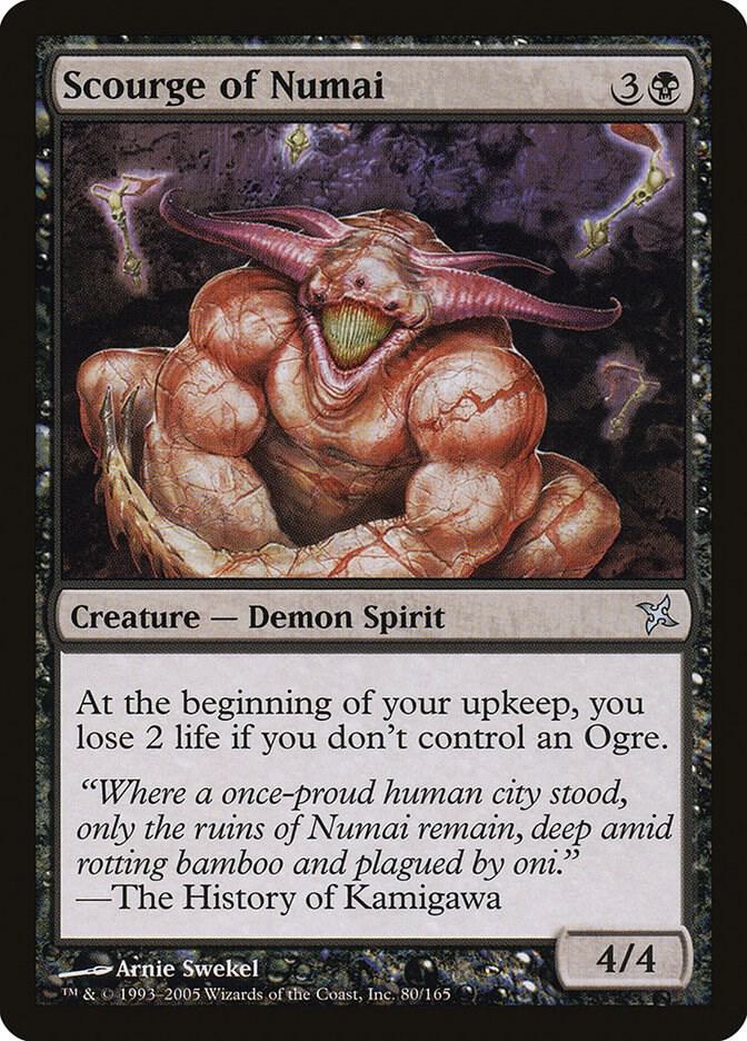 Scourge of Numai 80 card from Betrayers of Kamigawa