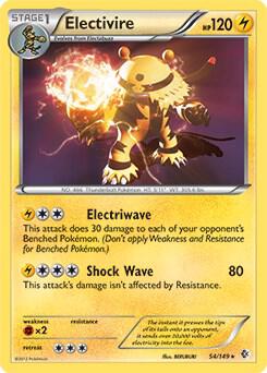 Electivire - 54/149 (BW Boundaries Crossed) 054/149 card from Deck Exclusives