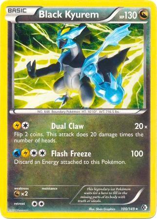 Black Kyurem (BW Boundaries Crossed) 100/149 card from Deck Exclusives