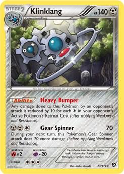 Klinklang - 73/114 (XY Steam Siege) 073/114 card from Deck Exclusives