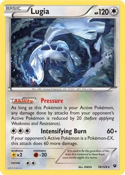 Lugia - 78/124 (XY Fates Collide) 078/124 card from Deck Exclusives